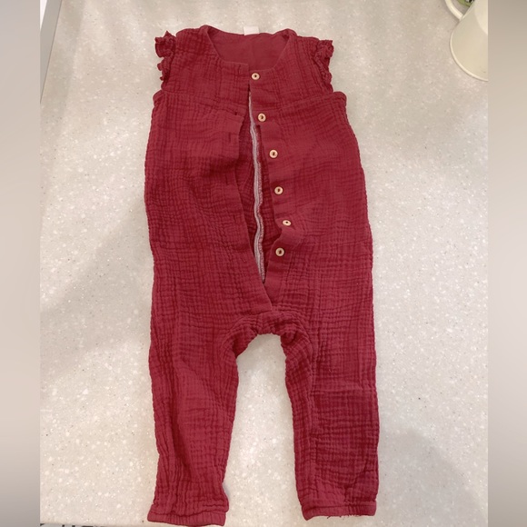 H&M Bottoms Hm Linen One Piece Jumper Poshmark